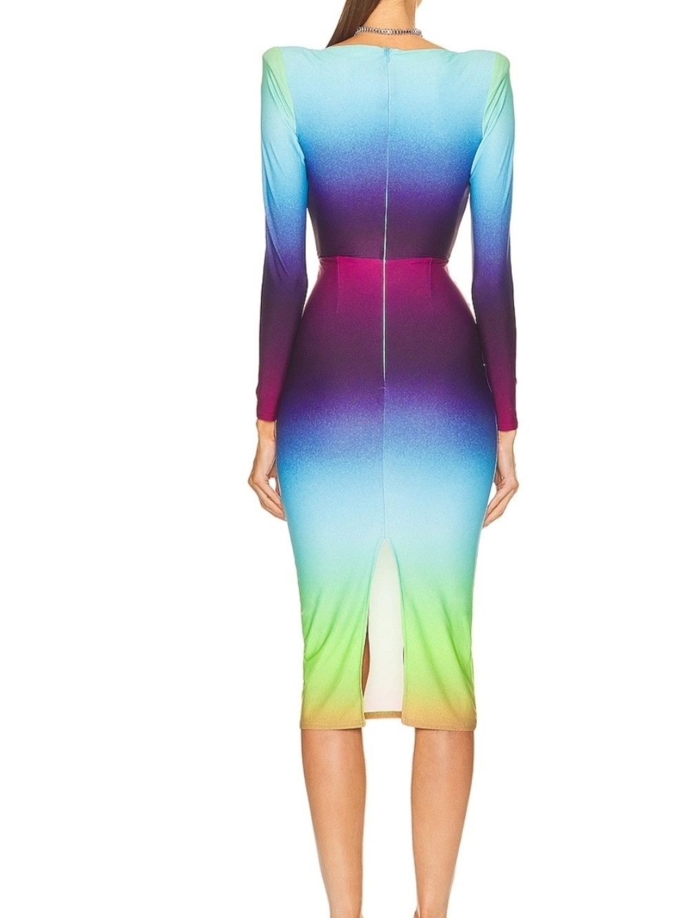 Alex Perry Toryn Long Sleeve Dress US4/S - Picture 3 of 11